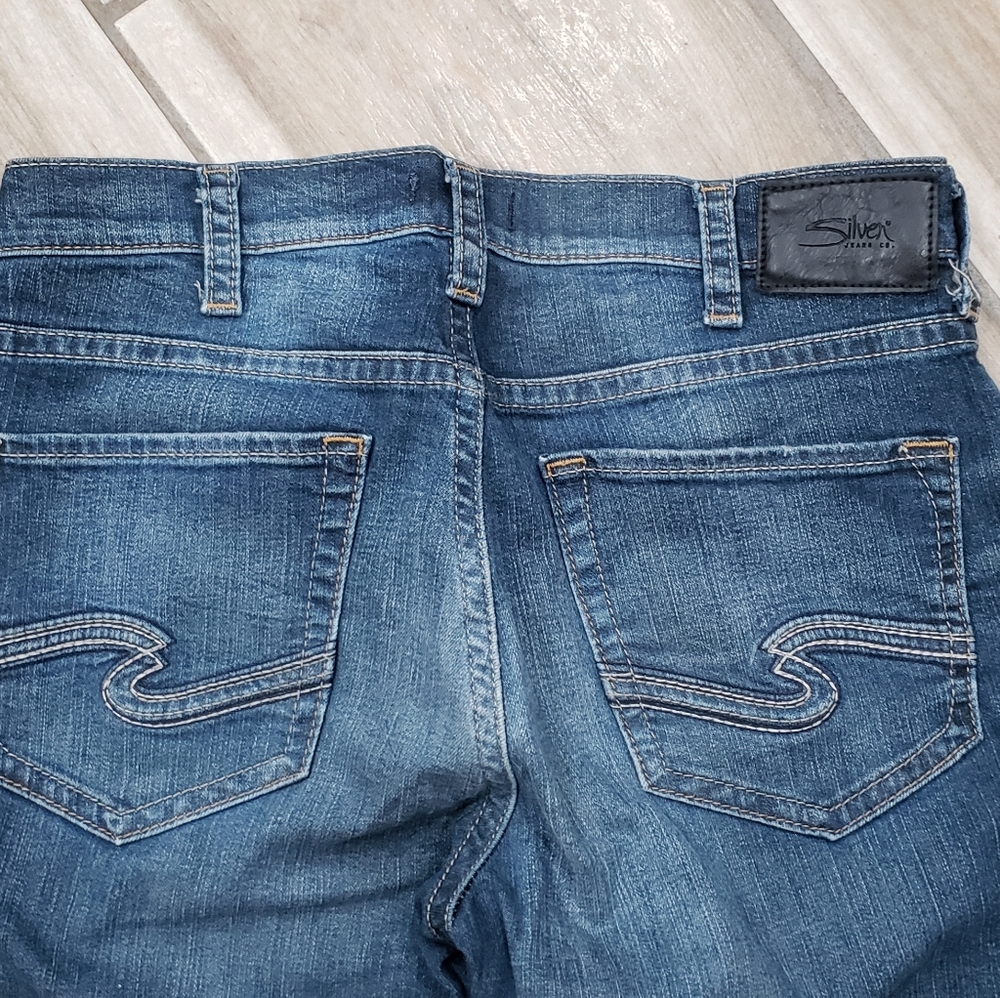 Mens Silver Jeans Co Craig Denim W33/L34 Bootcut Straight Leg